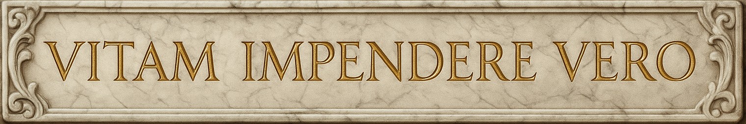Vitam Impendere Vero